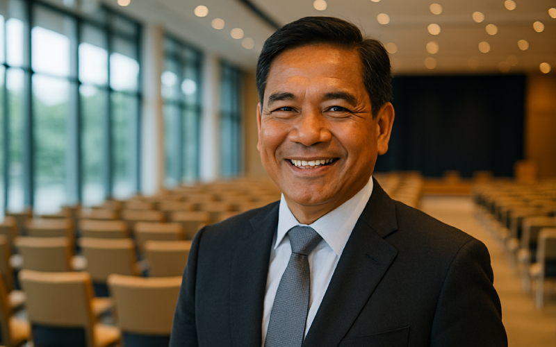 Sustainable development strategy outlined by CEO Rico Santos