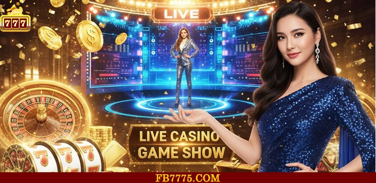 how to play live casino game shows at fb777